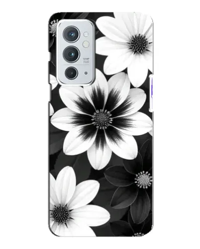 Чохол для OnePlus 9RT з картинкою «Монохромні айстри» Чохол для OnePlus 9RT з картинкою «Монохромні айстри»
