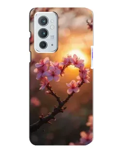 Чохол для OnePlus 9RT з картинкою «Рожевий цвіт сердечко на тлі заходу» Чохол для OnePlus 9RT з картинкою «Рожевий цвіт сердечко на тлі заходу»