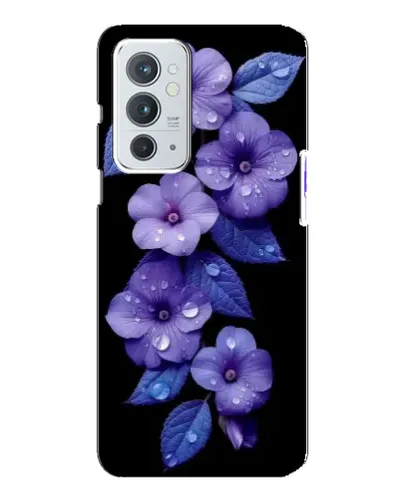 Чохол для OnePlus 9RT з картинкою «Фіолетові квіти з росою» Чохол для OnePlus 9RT з картинкою «Фіолетові квіти з росою»