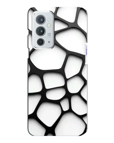 Чохол для OnePlus 9RT з картинкою «Біла об'ємна сітка» Чохол для OnePlus 9RT з картинкою «Біла об'ємна сітка»