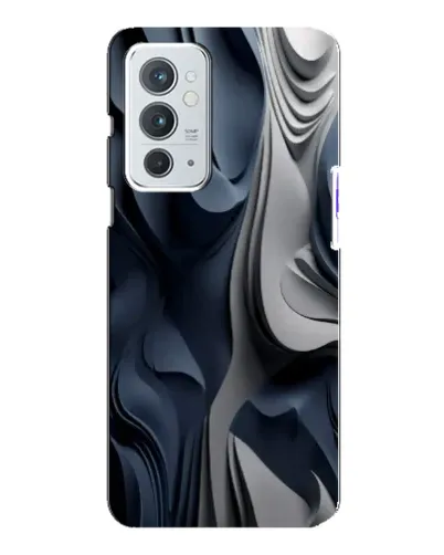 Чохол для OnePlus 9RT з картинкою «Об'ємні сині складки» Чохол для OnePlus 9RT з картинкою «Об'ємні сині складки»