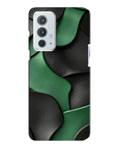 Чохол для OnePlus 9RT з картинкою «Зелені шкіряні хвилі» Чохол для OnePlus 9RT з картинкою «Зелені шкіряні хвилі»