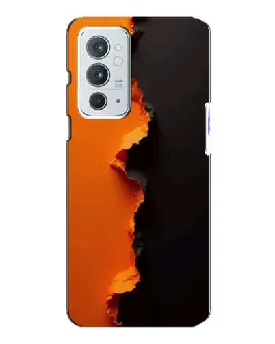 Чохол для OnePlus 9RT з картинкою «Помаранчевий розлом» Чохол для OnePlus 9RT з картинкою «Помаранчевий розлом»