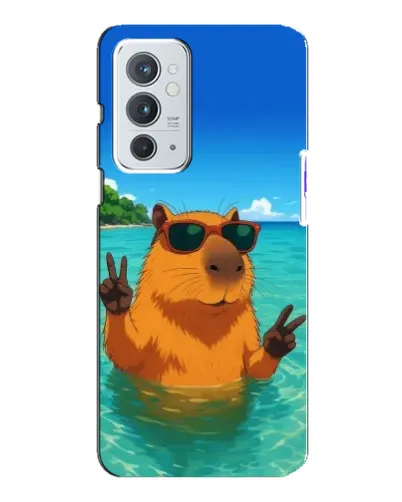 Чохол для OnePlus 9RT з картинкою «Морська капібара»