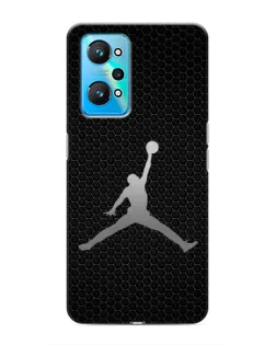 Чехол для Realme GT Neo 2 с картинкой «Jordan Dark Carbon» Чехол для Realme GT Neo 2 с картинкой «Jordan Dark Carbon»