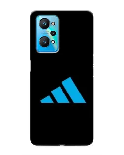 Чехол для Realme GT Neo 2 с картинкой «Adidas Cyan Logo»