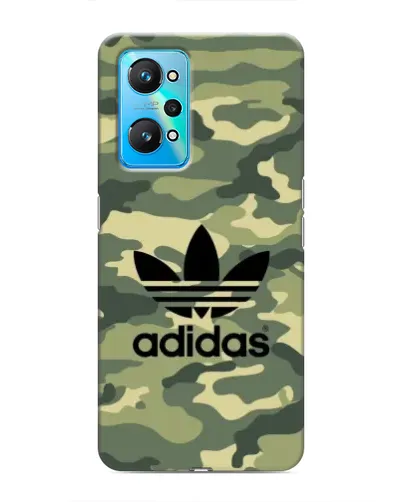 Чехол для Realme GT Neo 2 с картинкой «Милитари стиль Adidas»