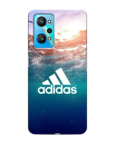 Чехол для Realme GT Neo 2 с картинкой «Океанская глубина адидас»