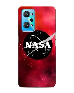 Чехол для Realme GT Neo 2 с картинкой «NASA — красная туманность»
