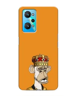 Чехол для Realme GT Neo 2 с картинкой «Золотая обезьяна Bored Ape»