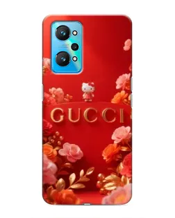 Чехол для Realme GT Neo 2 с картинкой «Gucci — золотой сад»