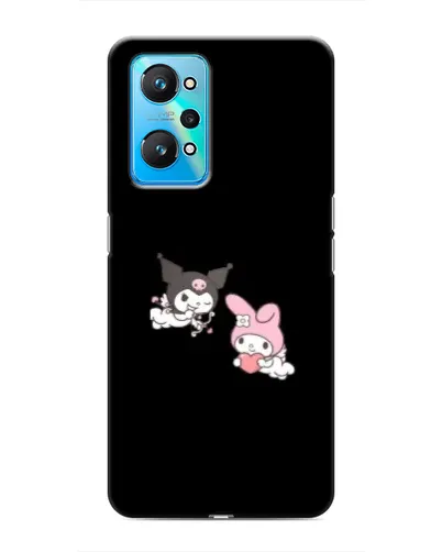 Чехол для Realme GT Neo 2 с картинкой «My Melody и Kuromi» Чехол для Realme GT Neo 2 с картинкой «My Melody и Kuromi»