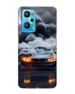 Чехол для Realme GT Neo 2 с картинкой «BMW в дыму» Чехол для Realme GT Neo 2 с картинкой «BMW в дыму»