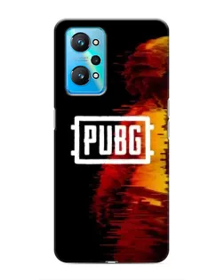 Чехол для Realme GT Neo 2 с картинкой «Яркий логотип PUBG»