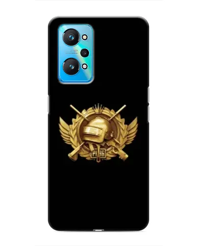 Чехол для Realme GT Neo 2 с картинкой «PUBG — оранжевый градиент»