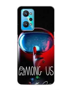 Чохол для Realme GT Neo 2 з картинкою «Червоний імпостер — макро» Чохол для Realme GT Neo 2 з картинкою «Червоний імпостер — макро»