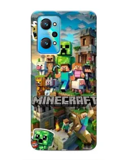 Чохол для Realme GT Neo 2 з картинкою «Замок Minecraft» Чохол для Realme GT Neo 2 з картинкою «Замок Minecraft»