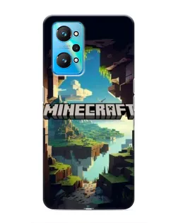 Чохол для Realme GT Neo 2 з картинкою «Печера Майнкрафт» Чохол для Realme GT Neo 2 з картинкою «Печера Майнкрафт»