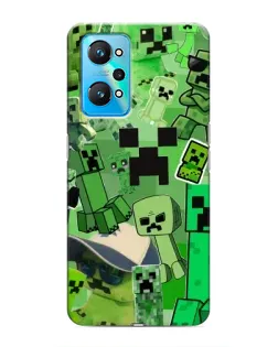 Чохол для Realme GT Neo 2 з картинкою «Кріпери Minecraft» Чохол для Realme GT Neo 2 з картинкою «Кріпери Minecraft»