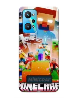 Чохол для Realme GT Neo 2 з картинкою «Minecraft герої гри» Чохол для Realme GT Neo 2 з картинкою «Minecraft герої гри»