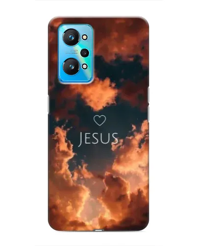 Чехол для Realme GT Neo 2 с картинкой «Сияние Имени Jesus»