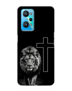Чехол для Realme GT Neo 2 с картинкой «Лев и Крест» Чехол для Realme GT Neo 2 с картинкой «Лев и Крест»
