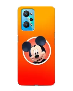 Чехол для Realme GT Neo 2 с картинкой «Mickey в круге»