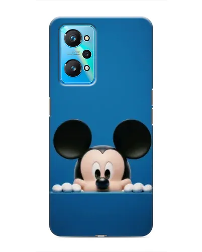 Чехол для Realme GT Neo 2 с картинкой «Микки выглядывает» Чехол для Realme GT Neo 2 с картинкой «Микки выглядывает»