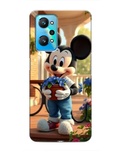 Чехол для Realme GT Neo 2 с картинкой «Микки садовод» Чехол для Realme GT Neo 2 с картинкой «Микки садовод»
