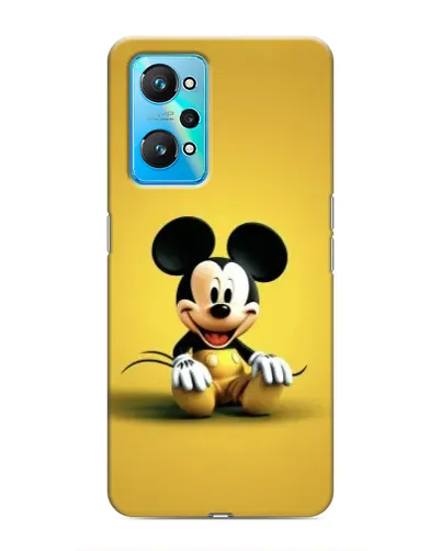 Чехол для Realme GT Neo 2 с картинкой «Микки на желтом» Чехол для Realme GT Neo 2 с картинкой «Микки на желтом»