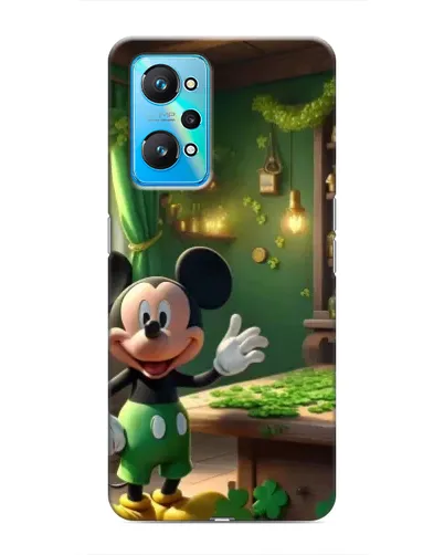 Чехол для Realme GT Neo 2 с картинкой «Микки в мастерской» Чехол для Realme GT Neo 2 с картинкой «Микки в мастерской»