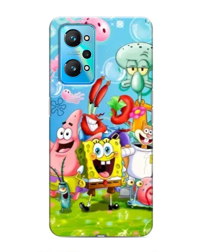 Чехол для Realme GT Neo 2 с картинкой «Губка Боб и друзья» Чехол для Realme GT Neo 2 с картинкой «Губка Боб и друзья»