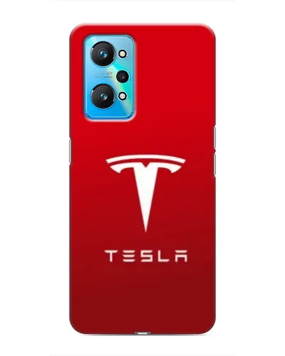 Чехол для Realme GT Neo 2 с картинкой «Tesla Red Classic»