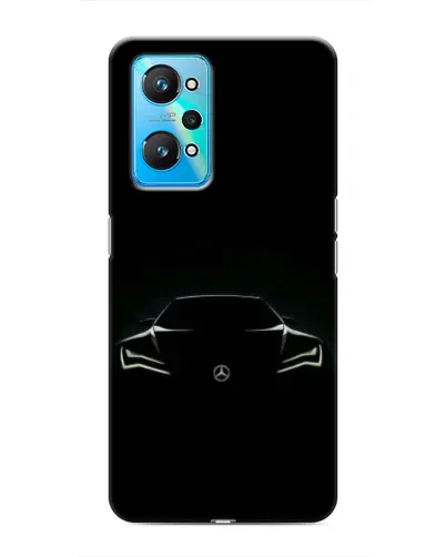 Чехол для Realme GT Neo 2 с картинкой «Mercedes — силуэт авто» Чехол для Realme GT Neo 2 с картинкой «Mercedes — силуэт авто»