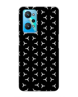 Чехол для Realme GT Neo 2 с картинкой «Mercedes паттерн звезд»