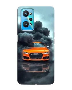 Чехол для Realme GT Neo 2 с картинкой «Audi в облаках дыма» Чехол для Realme GT Neo 2 с картинкой «Audi в облаках дыма»