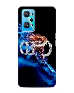 Чехол для Realme GT Neo 2 с картинкой «Энергия лого Audi» Чехол для Realme GT Neo 2 с картинкой «Энергия лого Audi»