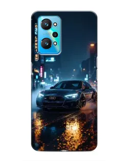 Чехол для Realme GT Neo 2 с картинкой «Ночной город и Audi» Чехол для Realme GT Neo 2 с картинкой «Ночной город и Audi»