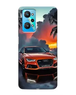 Чехол для Realme GT Neo 2 с картинкой «Audi — закат» Чехол для Realme GT Neo 2 с картинкой «Audi — закат»