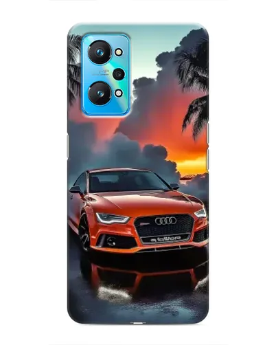 Чехол для Realme GT Neo 2 с картинкой «Audi — закат» Чехол для Realme GT Neo 2 с картинкой «Audi — закат»