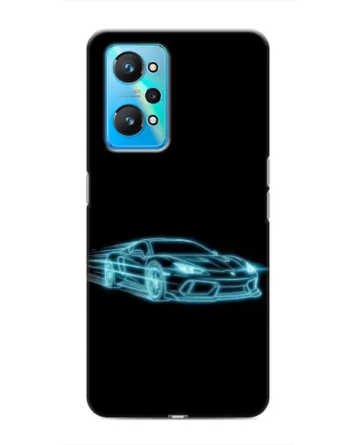 Чехол для Realme GT Neo 2 с картинкой «Неоновый контур Lamborghini» Чехол для Realme GT Neo 2 с картинкой «Неоновый контур Lamborghini»