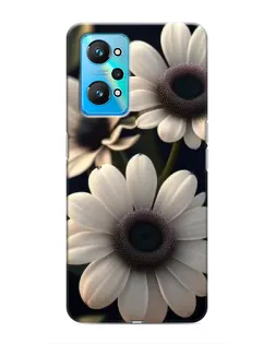Чехол для Realme GT Neo 2 с картинкой «Белые маргаритки макро»