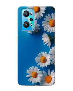 Чехол для Realme GT Neo 2 с картинкой «Белоснежные маргаритки»