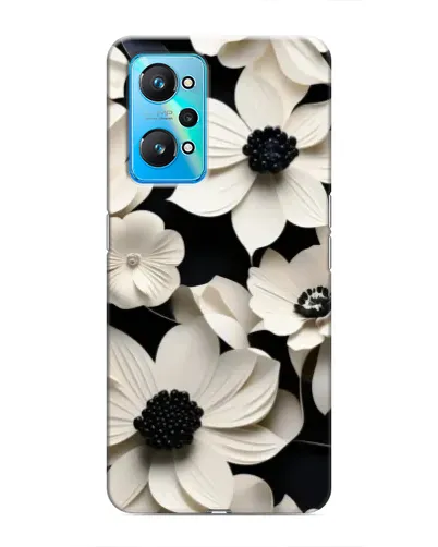 Чехол для Realme GT Neo 2 с картинкой «Объемные белые цветы» Чехол для Realme GT Neo 2 с картинкой «Объемные белые цветы»