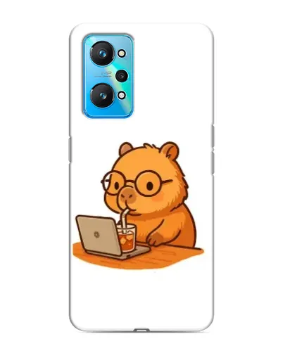 Чехол для Realme GT Neo 2 с картинкой «Капибара с ноутбуком» Чехол для Realme GT Neo 2 с картинкой «Капибара с ноутбуком»