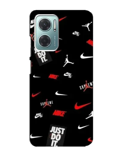 Чехол для Xiaomi Redmi Note 11E с картинкой «Nike Mix Pattern»