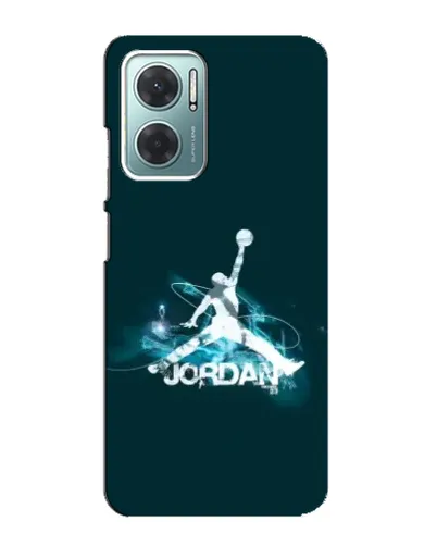 Чехол для Xiaomi Redmi Note 11E с картинкой «Jordan Blue Fire»