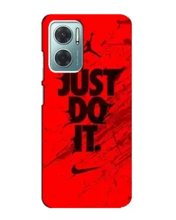 Чехол для Xiaomi Redmi Note 11E с картинкой «Nike Just Do It» Чехол для Xiaomi Redmi Note 11E с картинкой «Nike Just Do It»