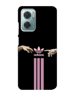 Чехол для Xiaomi Redmi Note 11E с картинкой «Adidas Hands» Чехол для Xiaomi Redmi Note 11E с картинкой «Adidas Hands»