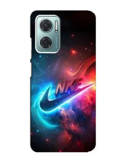 Чехол для Xiaomi Redmi Note 11E с картинкой «Огненный логотип Nike» Чехол для Xiaomi Redmi Note 11E с картинкой «Огненный логотип Nike»